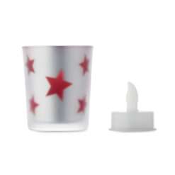 Alternative view of Tealight a LED in Vaso di Vetro LANDLE