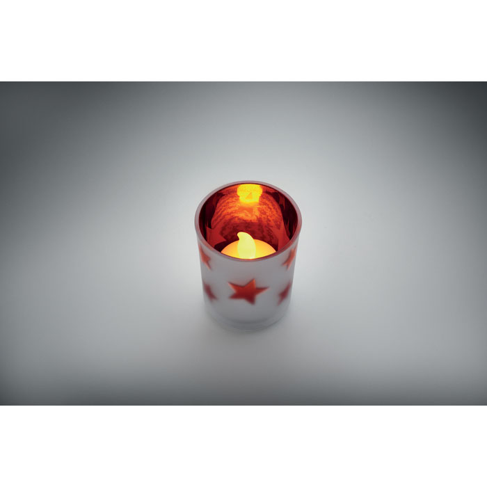 Tealight a LED in Vaso di Vetro LANDLE - immagine 5
