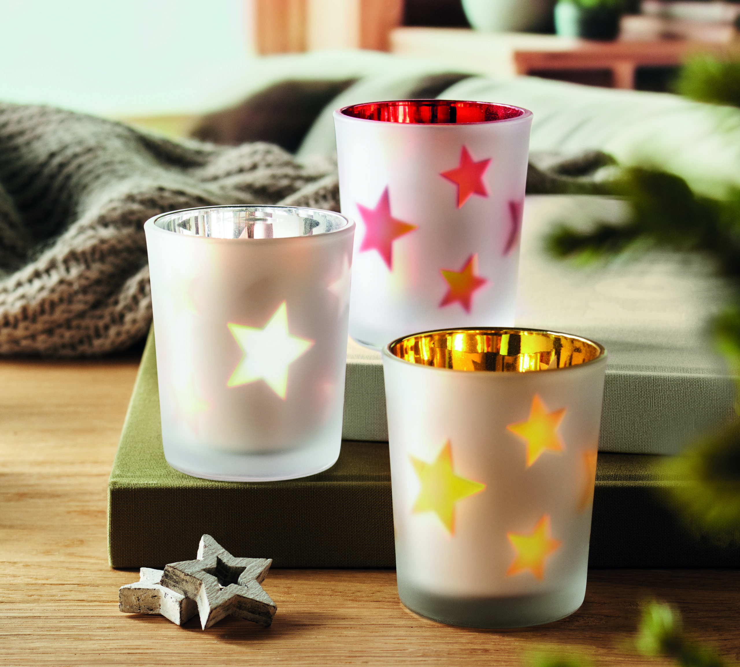 Tealight a LED in Vaso di Vetro LANDLE - immagine 27