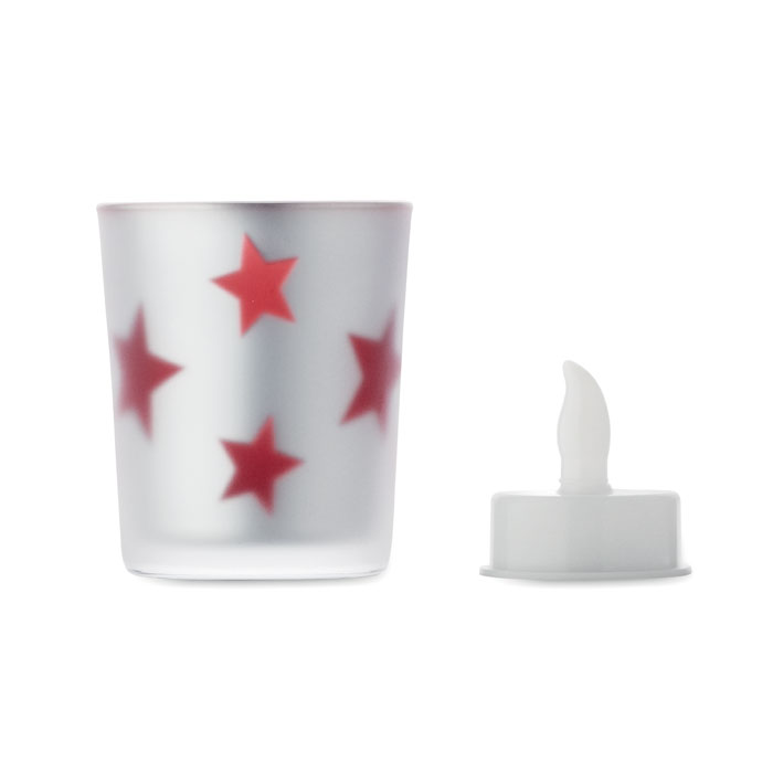 Tealight a LED in Vaso di Vetro LANDLE - immagine 8