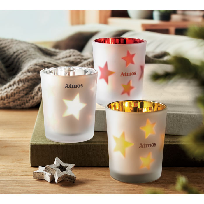 Tealight a LED in Vaso di Vetro LANDLE - immagine 3