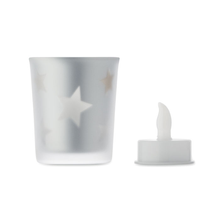Tealight a LED in Vaso di Vetro LANDLE - immagine 11