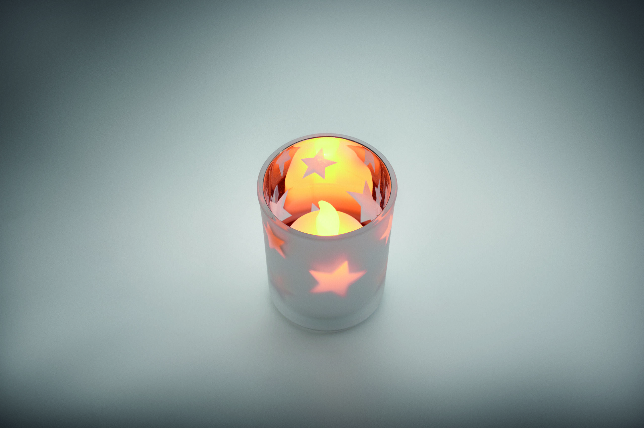 Tealight a LED in Vaso di Vetro LANDLE - immagine 32