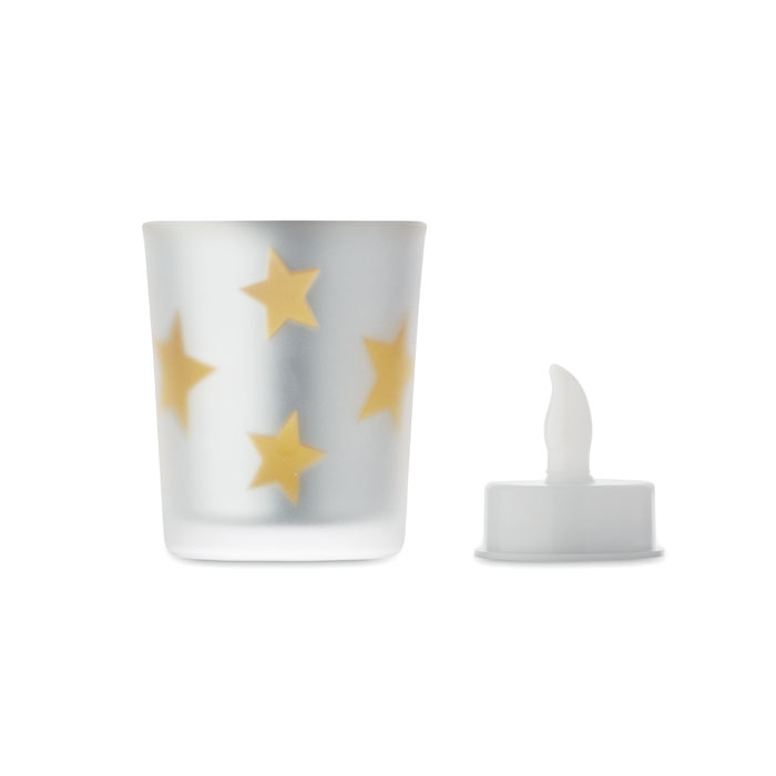 Tealight a LED in Vaso di Vetro LANDLE - immagine 16