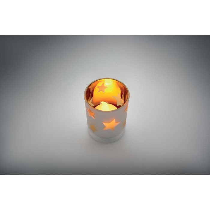Tealight a LED in Vaso di Vetro LANDLE - immagine 17