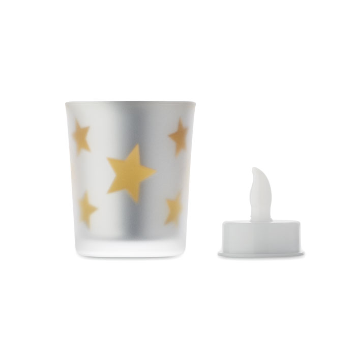 Tealight a LED in Vaso di Vetro LANDLE - immagine 19