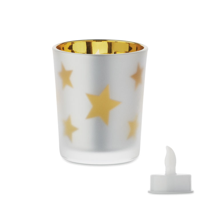 Tealight a LED in Vaso di Vetro LANDLE - immagine 15