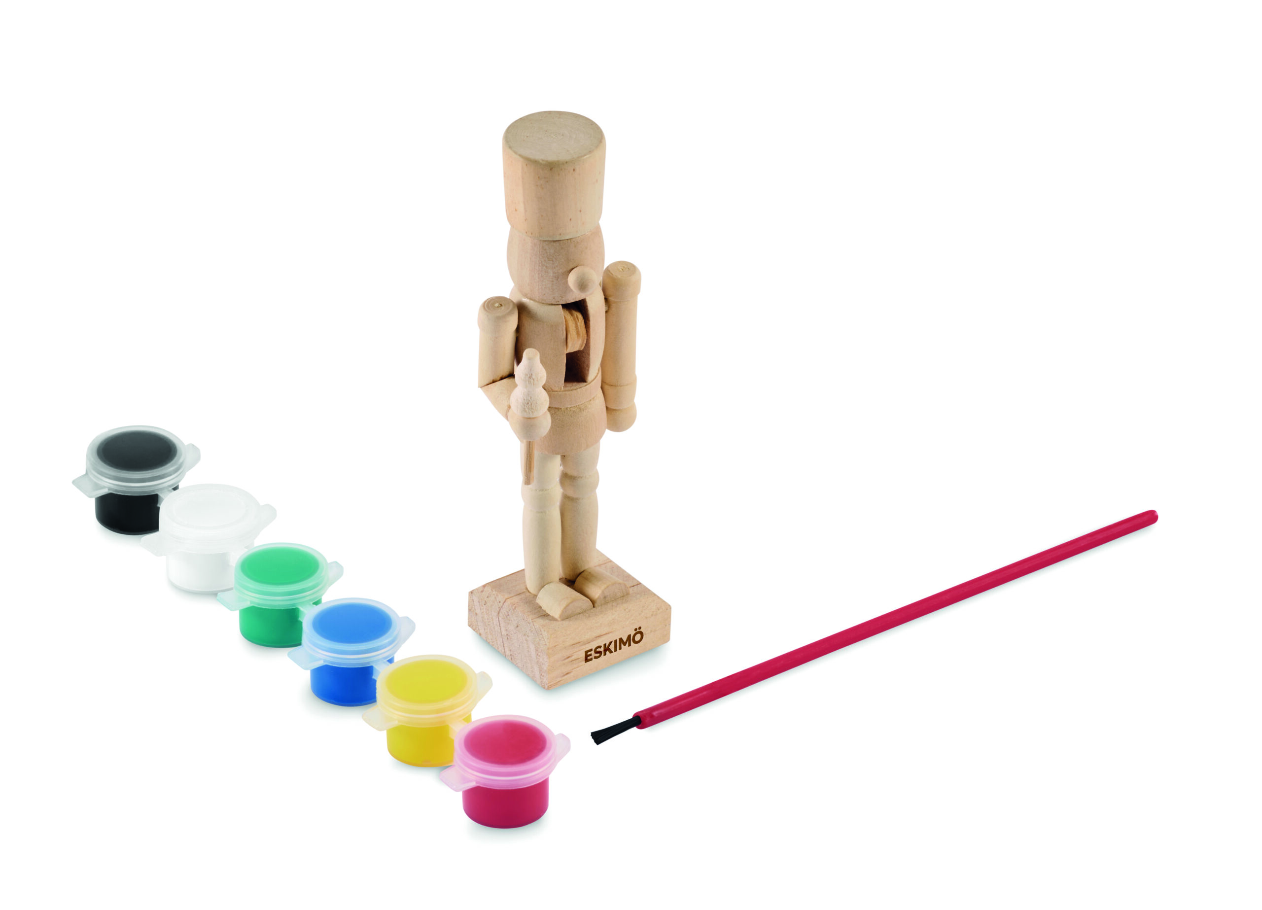 Set Pittura con Schiaccianoci in Legno PAYNT - immagine 13
