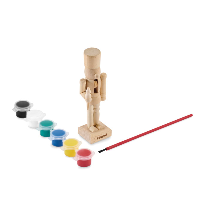 Set Pittura con Schiaccianoci in Legno PAYNT - immagine 4