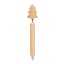 Penna a Sfera in Bambù natalizia CHRISPEN