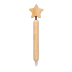 Penna a Sfera in Bambù con Design a Stella STARPEN