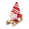 Gnomo su Slitta di Legno FROSTY SLEIGH - immagine 5