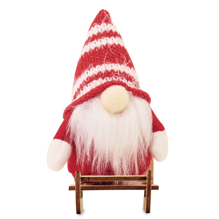 Gnomo su Slitta di Legno FROSTY SLEIGH - immagine 3