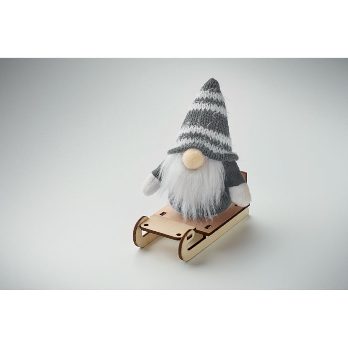 Gnomo su Slitta di Legno FROSTY SLEIGH - immagine 8