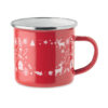Tazza Smaltata Natalizia in Metallo SEASOMEL - immagine 2