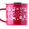 Tazza Smaltata Natalizia in Metallo SEASOMEL - immagine 17