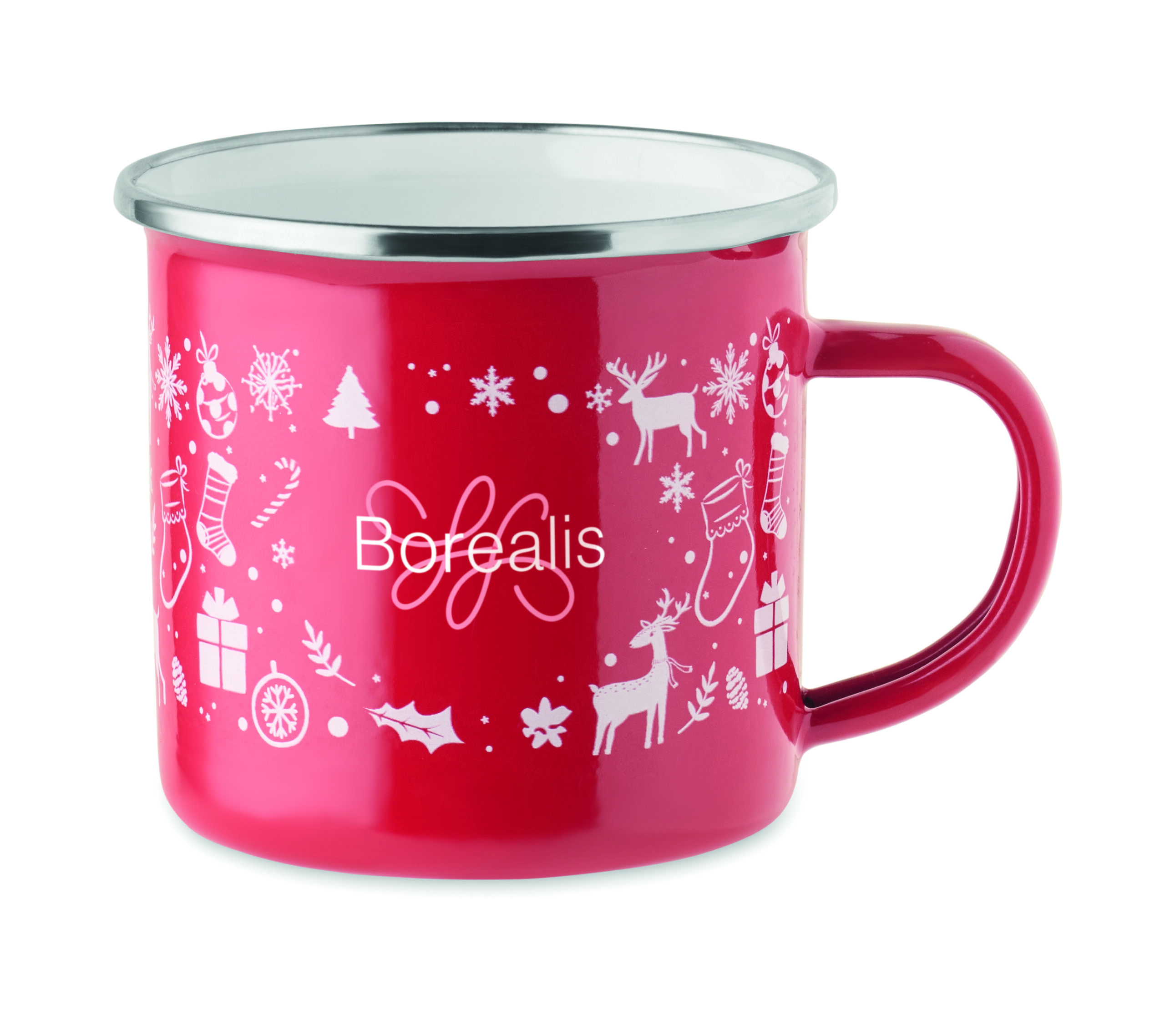 Tazza Smaltata Natalizia in Metallo SEASOMEL - immagine 19