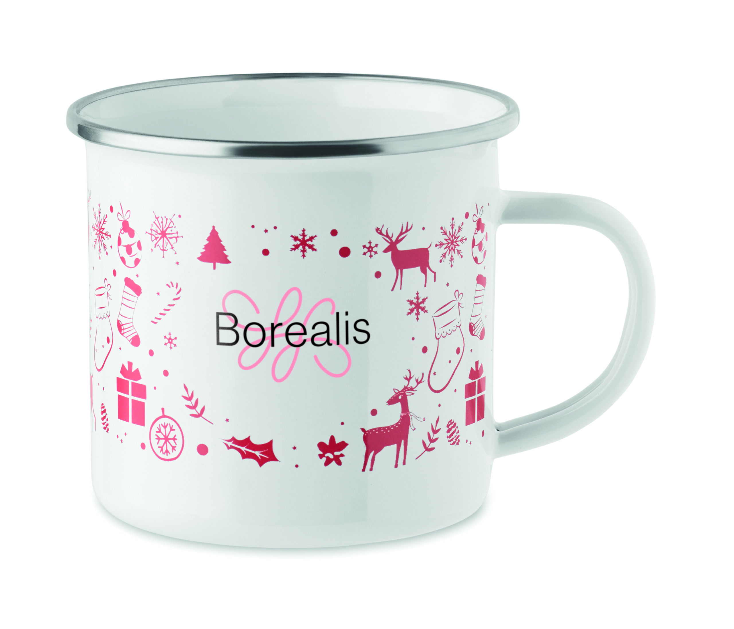 Tazza Smaltata Natalizia in Metallo SEASOMEL - immagine 26