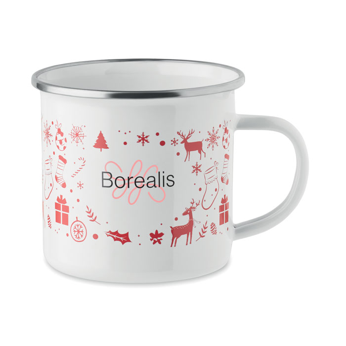 Tazza Smaltata Natalizia in Metallo SEASOMEL - immagine 13