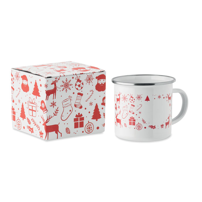 Tazza Smaltata Natalizia in Metallo SEASOMEL - immagine 7