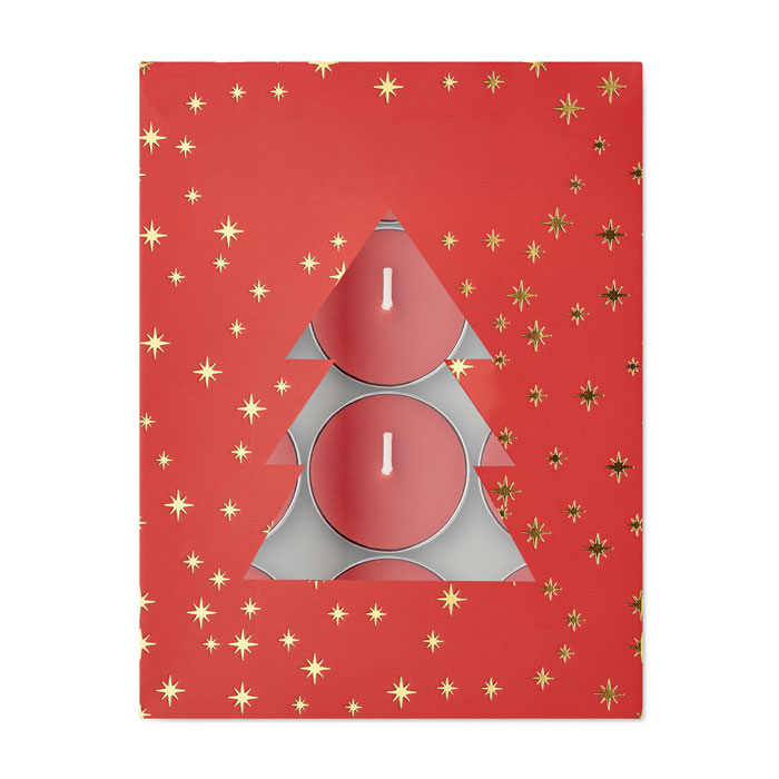 Set di 12 Tealight alla Cannella RADIANT - immagine 2