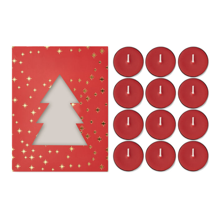 Set di 12 Tealight alla Cannella RADIANT - immagine 3