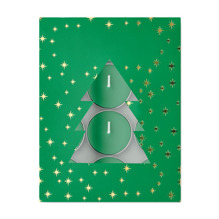 Set di 12 Tealight alla Cannella RADIANT - immagine 8