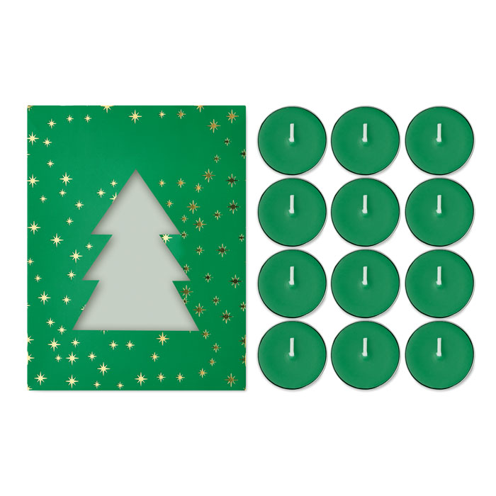Set di 12 Tealight alla Cannella RADIANT - immagine 9
