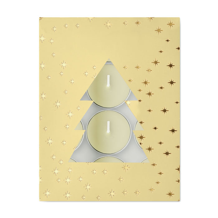 Set di 12 Tealight alla Cannella RADIANT - immagine 12