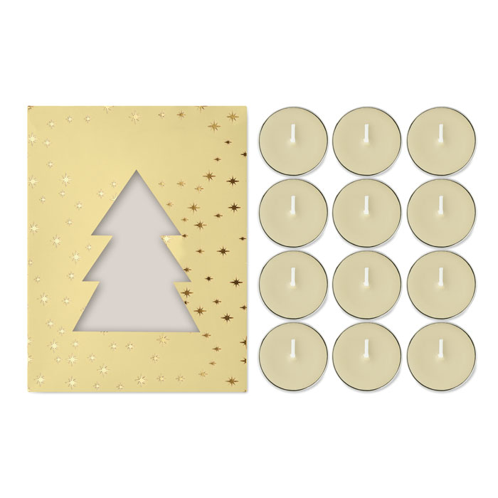 Set di 12 Tealight alla Cannella RADIANT - immagine 13