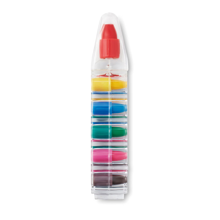Set 6 Pastelli a Cera in Contenitore MAGIC - immagine 3