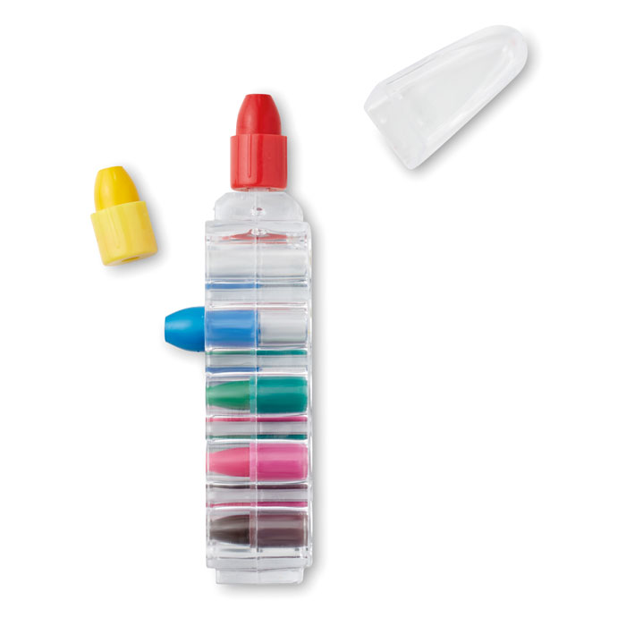 Set 6 Pastelli a Cera in Contenitore MAGIC - immagine 5