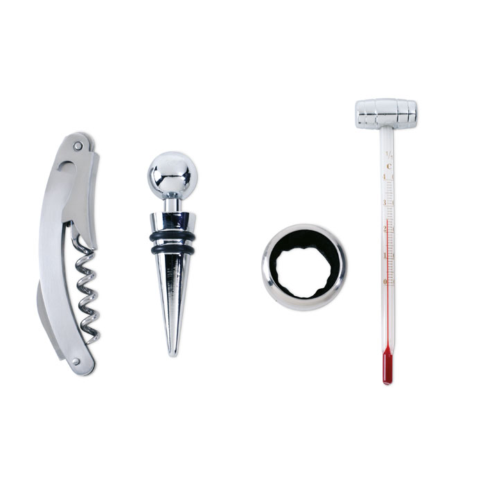 Set Vino 4 Pezzi con Termometro PREMIUM - immagine 2