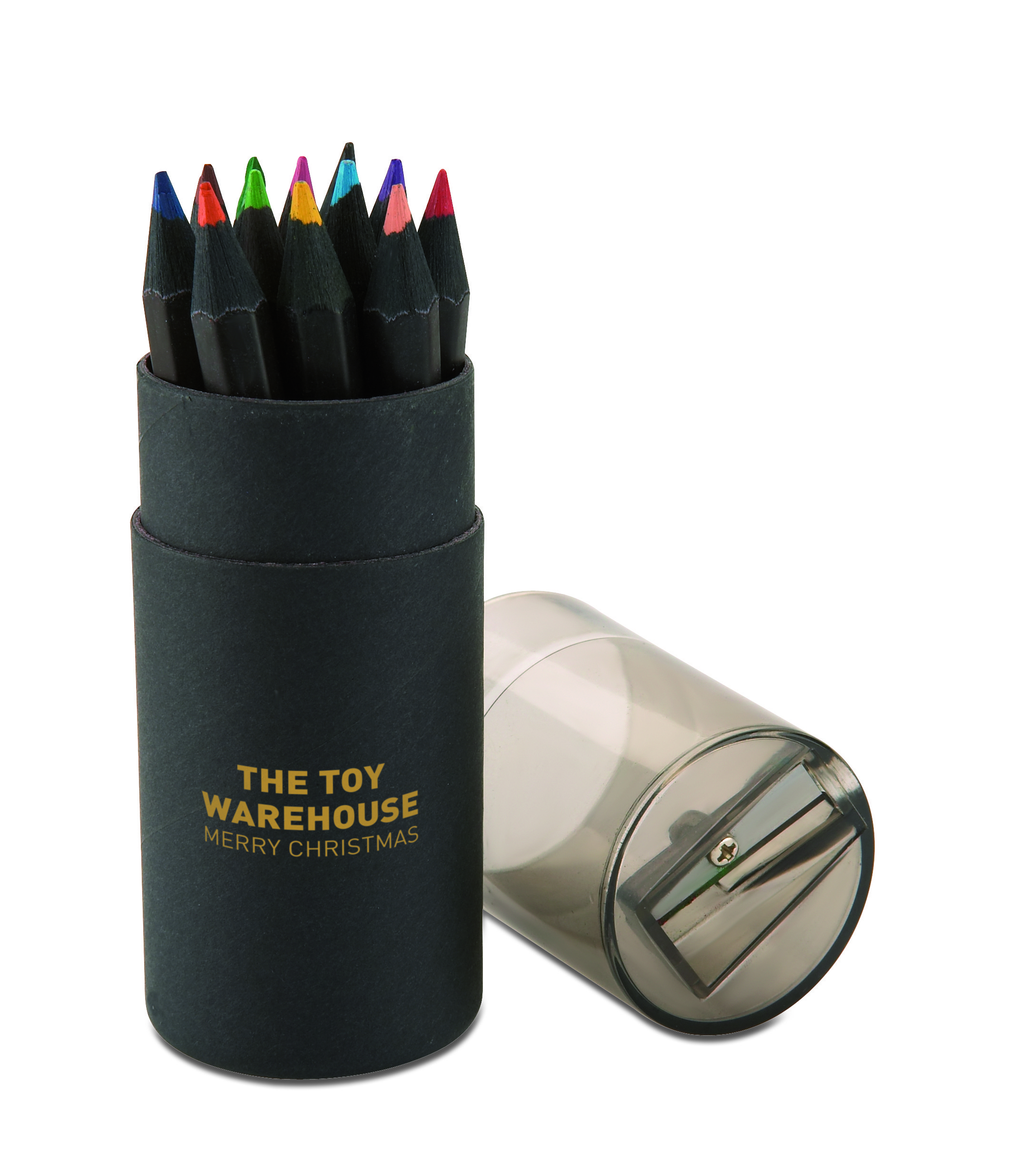 Set 12 Matite Colorate con Temperino BLOCKY - immagine 6