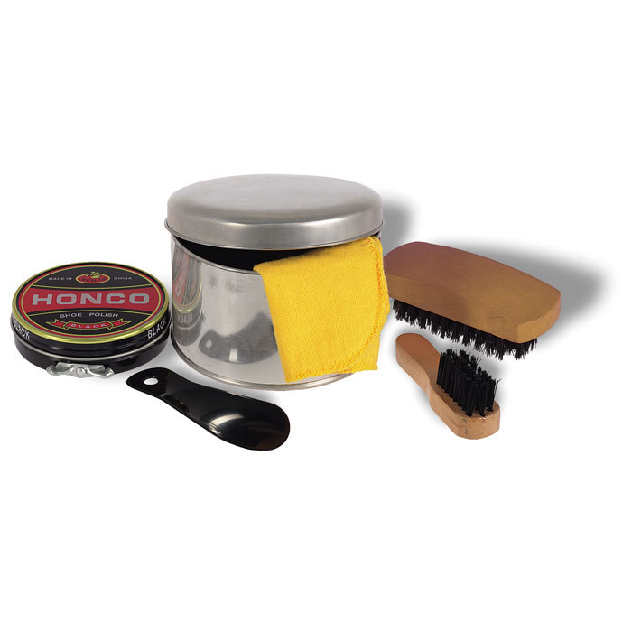 Kit Lucidascarpe 5 Pezzi in Scatola TORTON - immagine 4