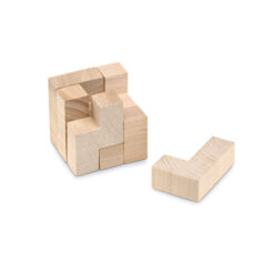 Alternative view of Puzzle Cubo in Legno con 7 Pezzi TRIKESNATS