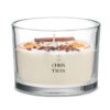 Candela Profumata in Cera Vegetale 300 gr. CITRUS - immagine 3