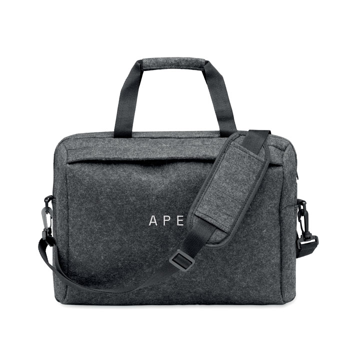 Porta Laptop 15 Pollici in Feltro con Tracolla PLANA - immagine 4