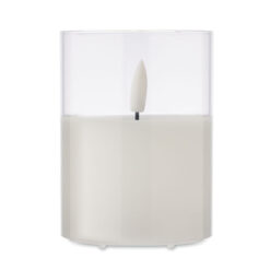 Alternative view of Candela LED in Cera con Effetto Fiamma Vera XANDLE+