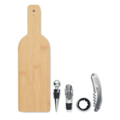 Set Vino a Forma di Bottiglia VINOVAULT SET