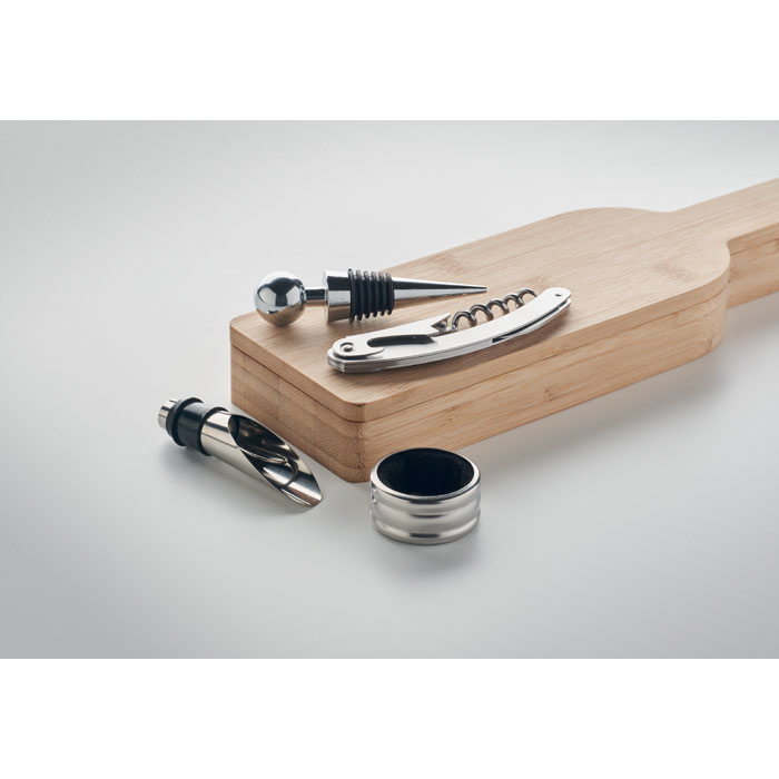 Set Vino a Forma di Bottiglia VINOVAULT SET - immagine 5