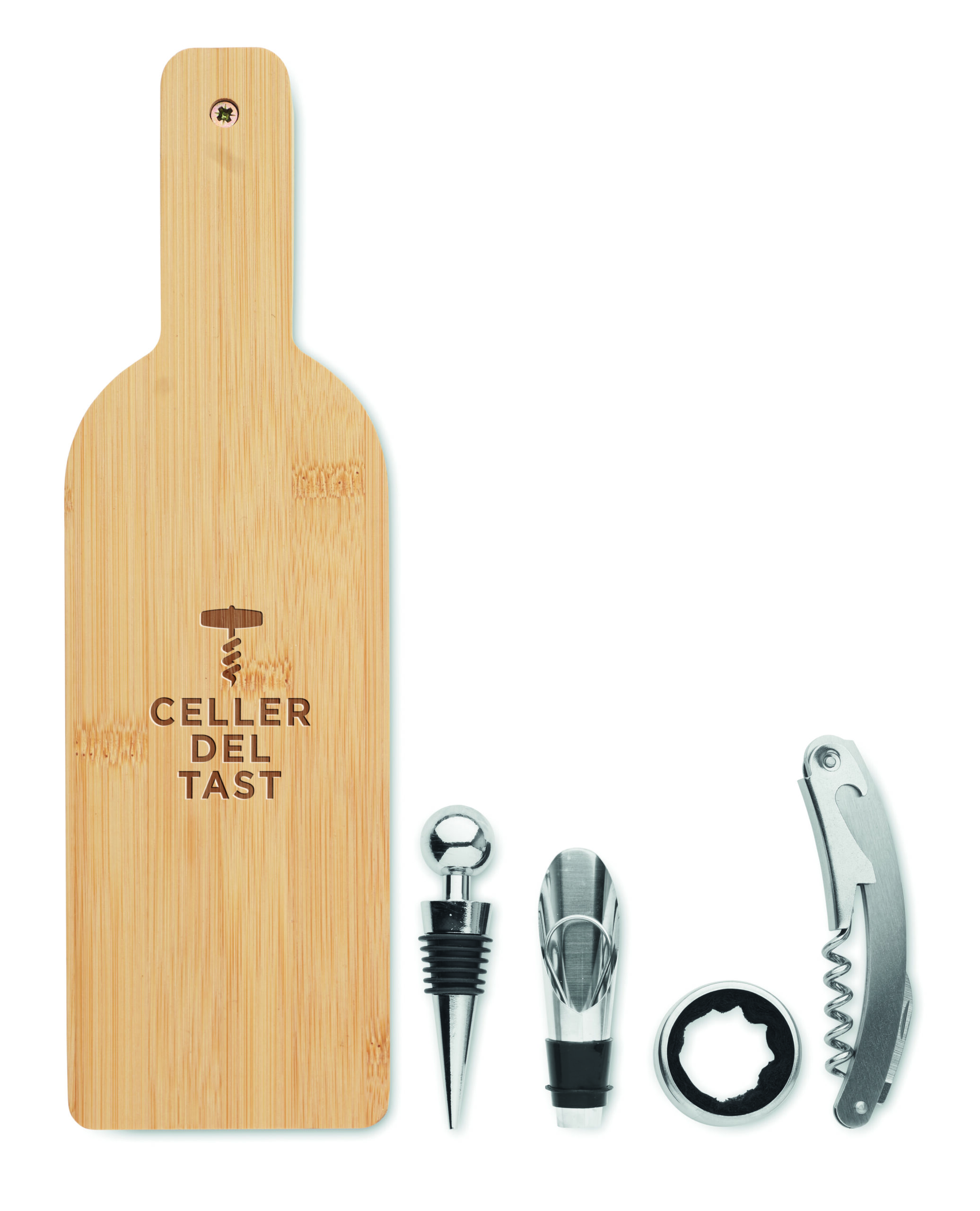 Set Vino a Forma di Bottiglia VINOVAULT SET - immagine 8
