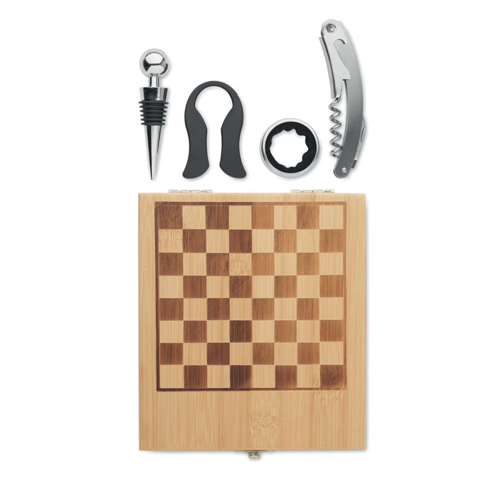 Set da Vino con Scacchiera CHESSET - immagine 3