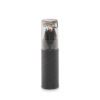Set 6 Matite Colorate con Temperamatite NEGRO - immagine 2