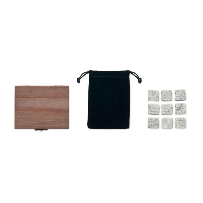 Set di Cubetti di Ghiaccio in Scatola di Legno ABERDEEN - immagine 6