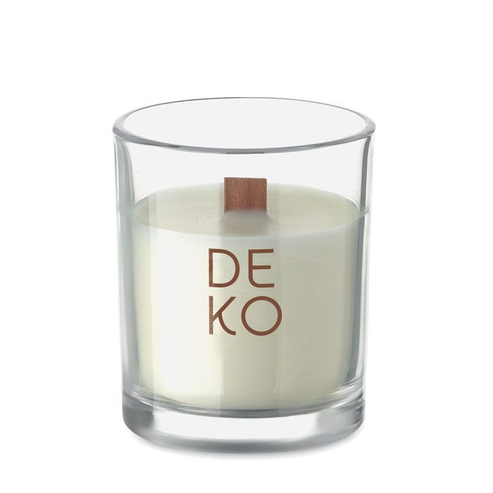 Candela alla Vaniglia in Cera 80 gr KIVAS WOOD - immagine 43