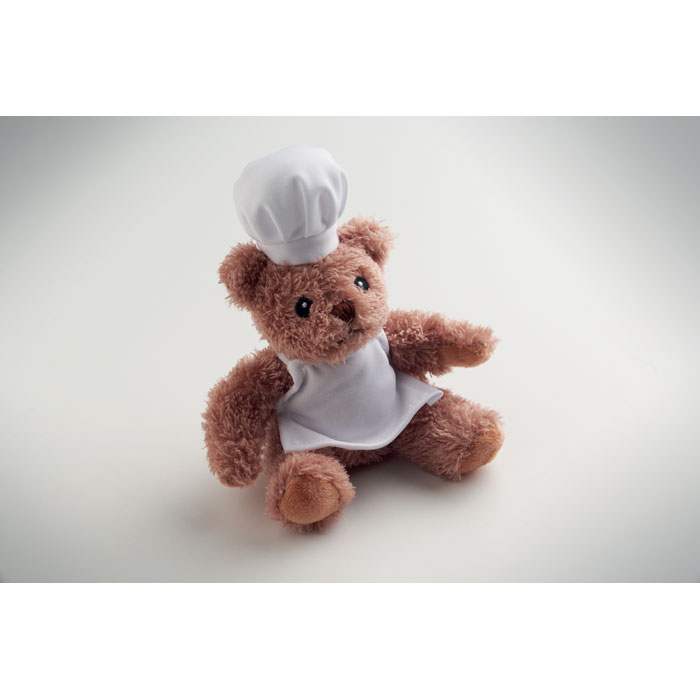 Orsetto di Peluche Vestito da Chef TEDDCHEF - immagine 4