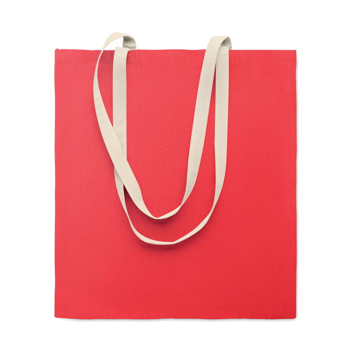 Shopper in Cotone con Manici Lunghi ZEVRA COLOUR - immagine 7