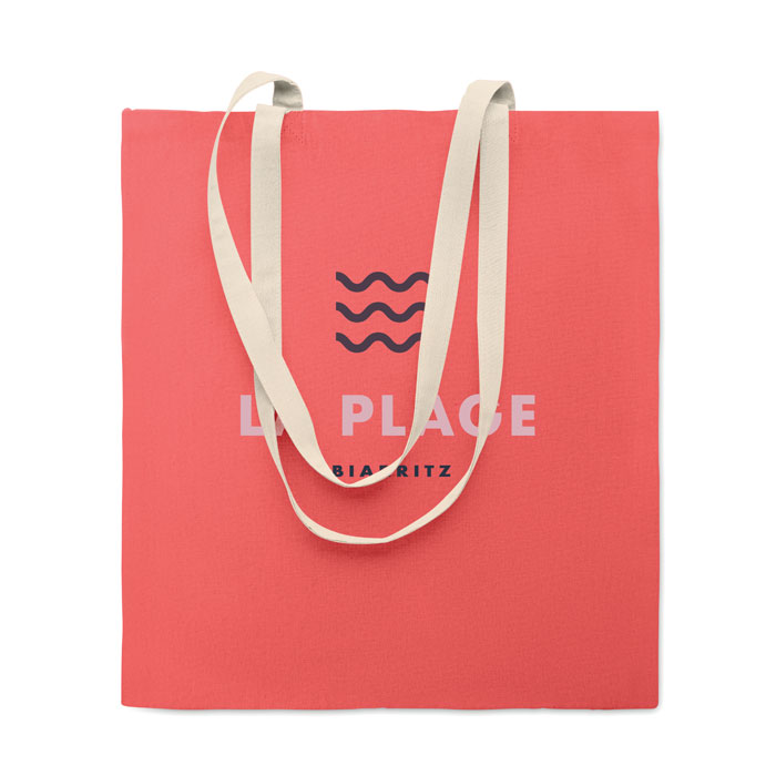 Shopper in Cotone con Manici Lunghi ZEVRA COLOUR - immagine 24