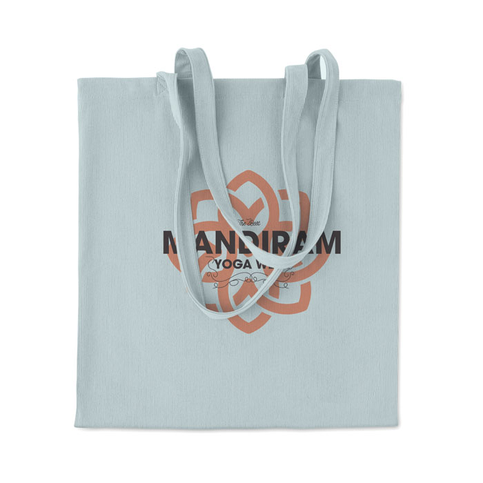 Shopper in Velluto a Coste con Manici Lunghi CORDY B - immagine 12